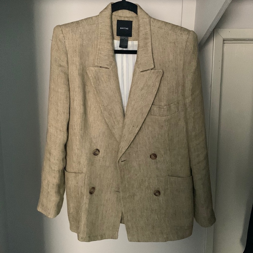 Smythe Linen Blazer M